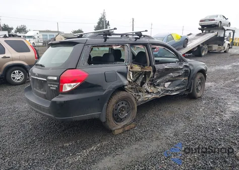 2008 Subaru Outback from USA, damaged, VIN 4S4BP60C987352123